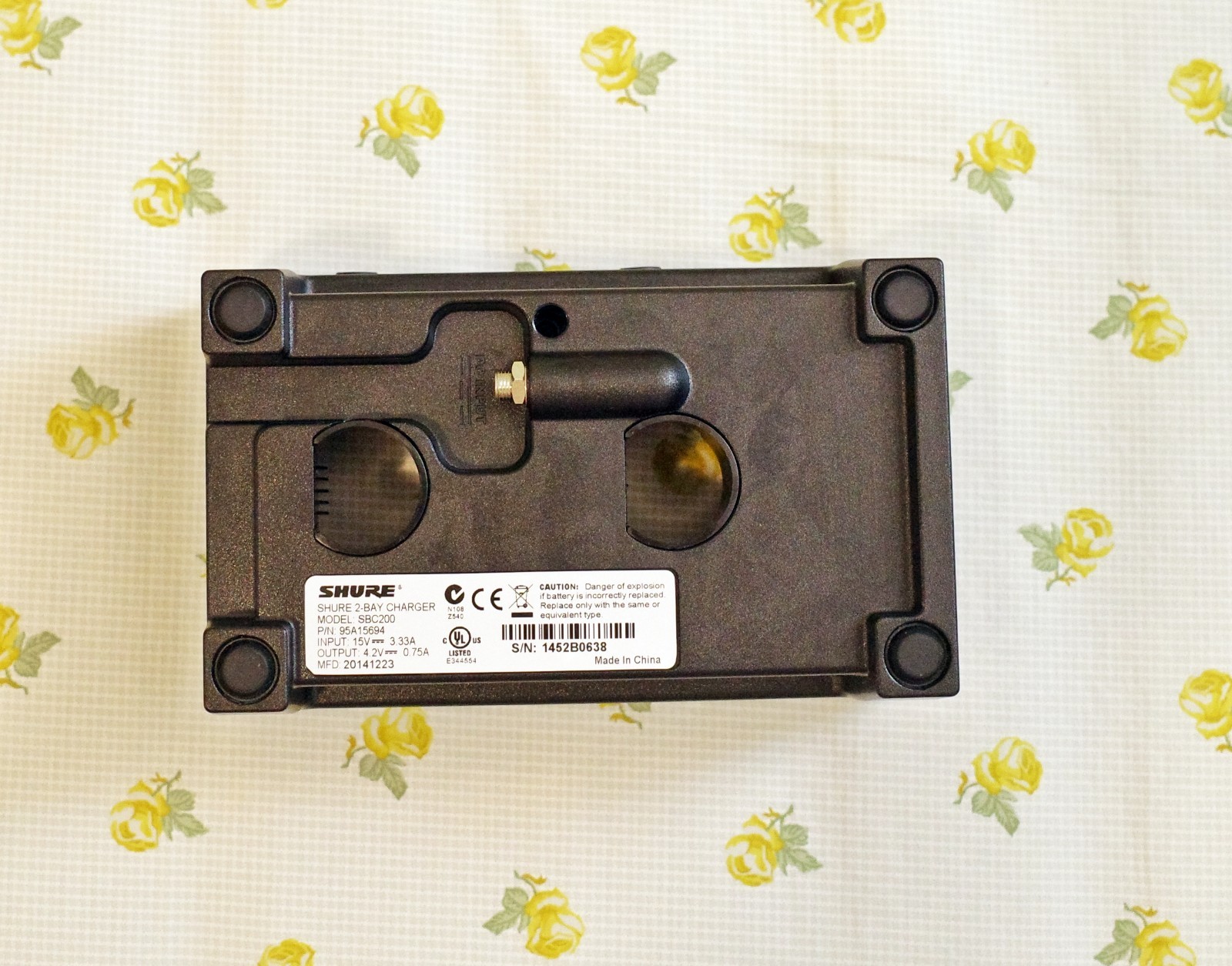 shure sbc200 Dual Docking Charger