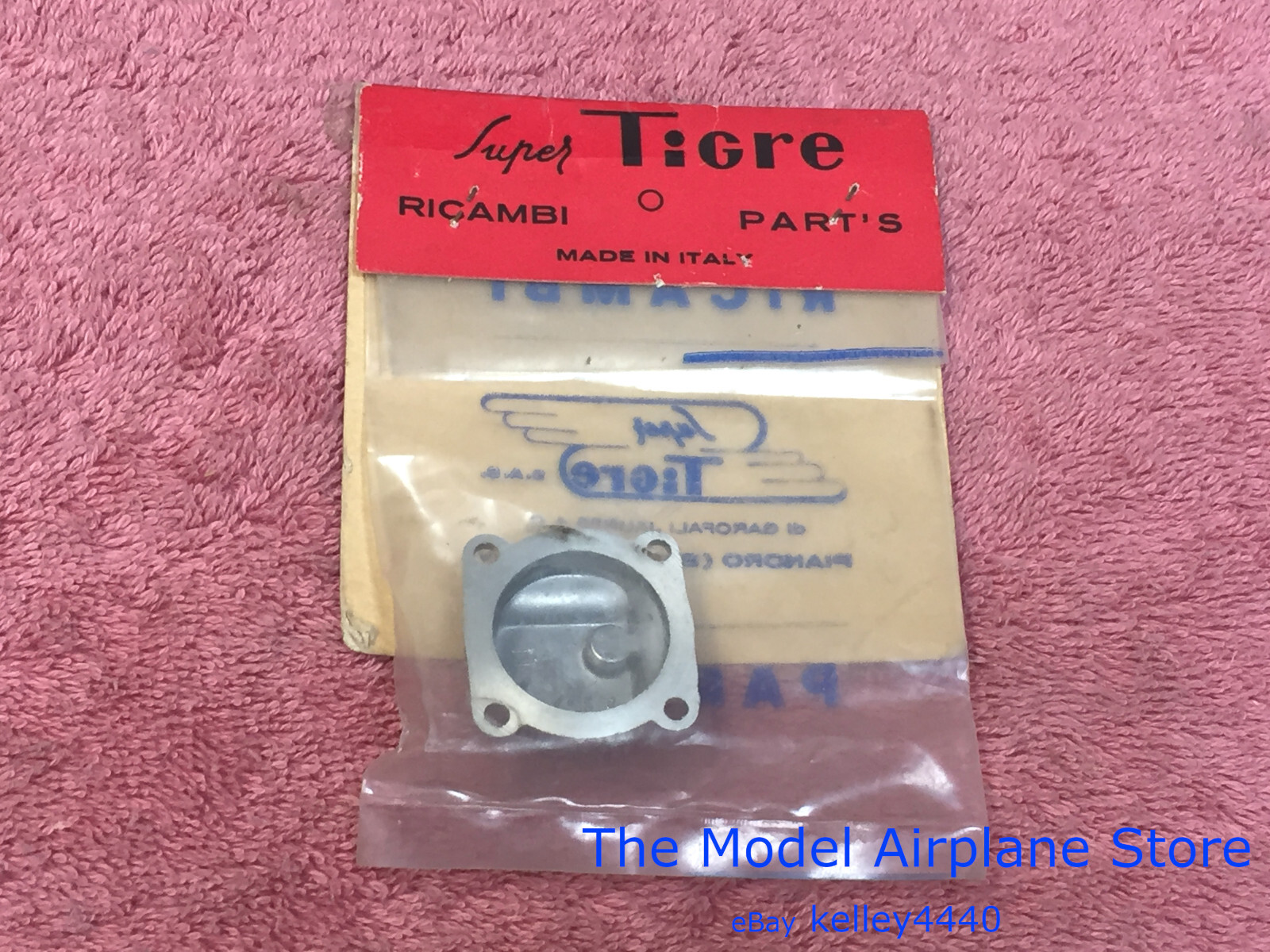 Supertigre .19 - 23  Gas Model Airplane Engine Backplate Fits 15 to 23 see text