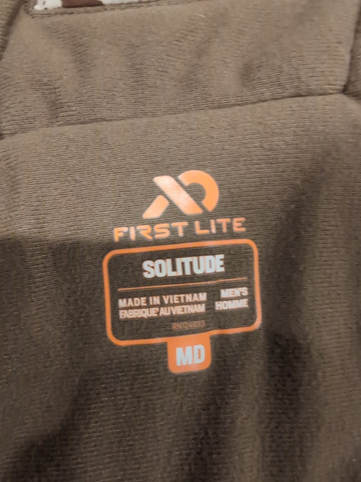 First Lite Solitude Jacket Fusion Medium Excellent! Free Shipping!!