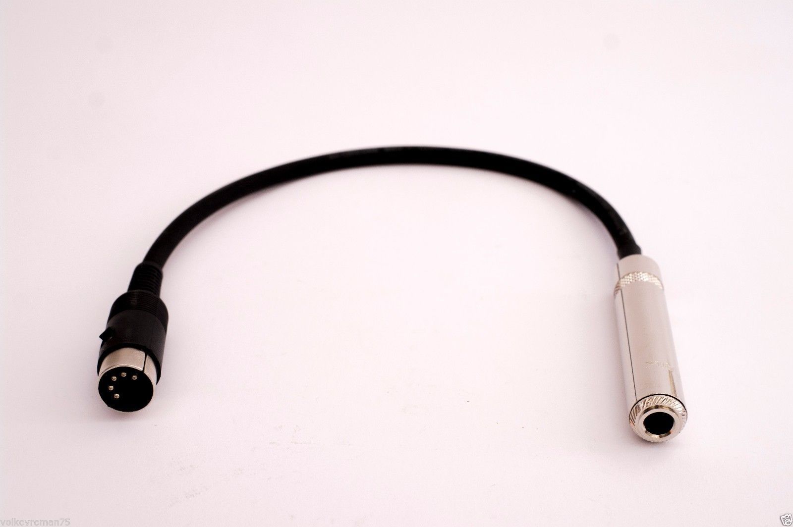 Adapter for SOVIET guitars, basses and FX effect pedals, 5DIN 1/4″ TRS Plug 6.35