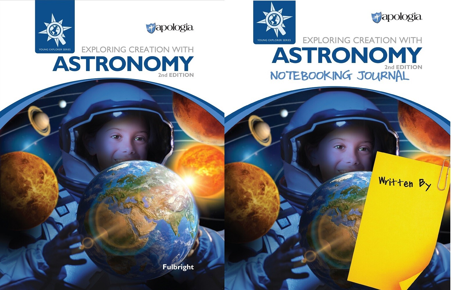 Young Explorers Exploring Creation Astronomy SET-Text & Notebooking Journal
