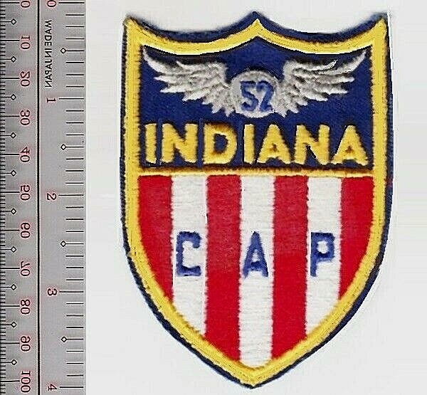US Civil Air Patrol CAP Indiana Wing US Air Force Auxiliary NO TARIFF