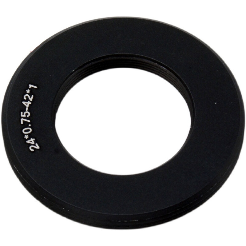 M24 24x0.75mm Female to M42 42x1mm Male M24-M42 Thread All Mount Adapter Ring