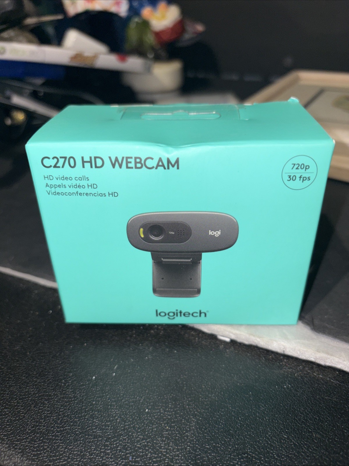 Logitech C270 HD Untested Unopened