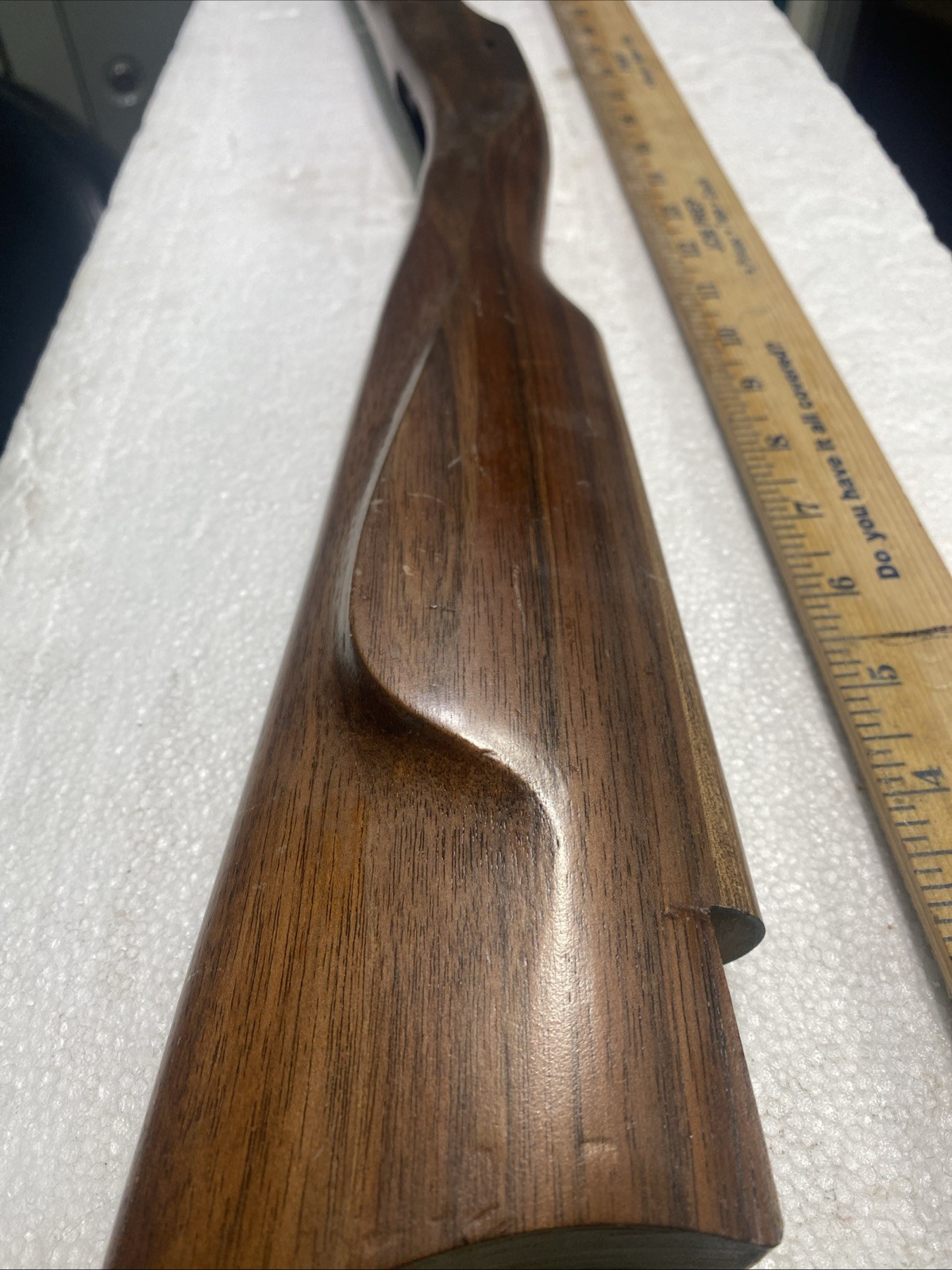 CVA Hawken Maple Muzzleloader Stock 1-0” Barrel Channel.