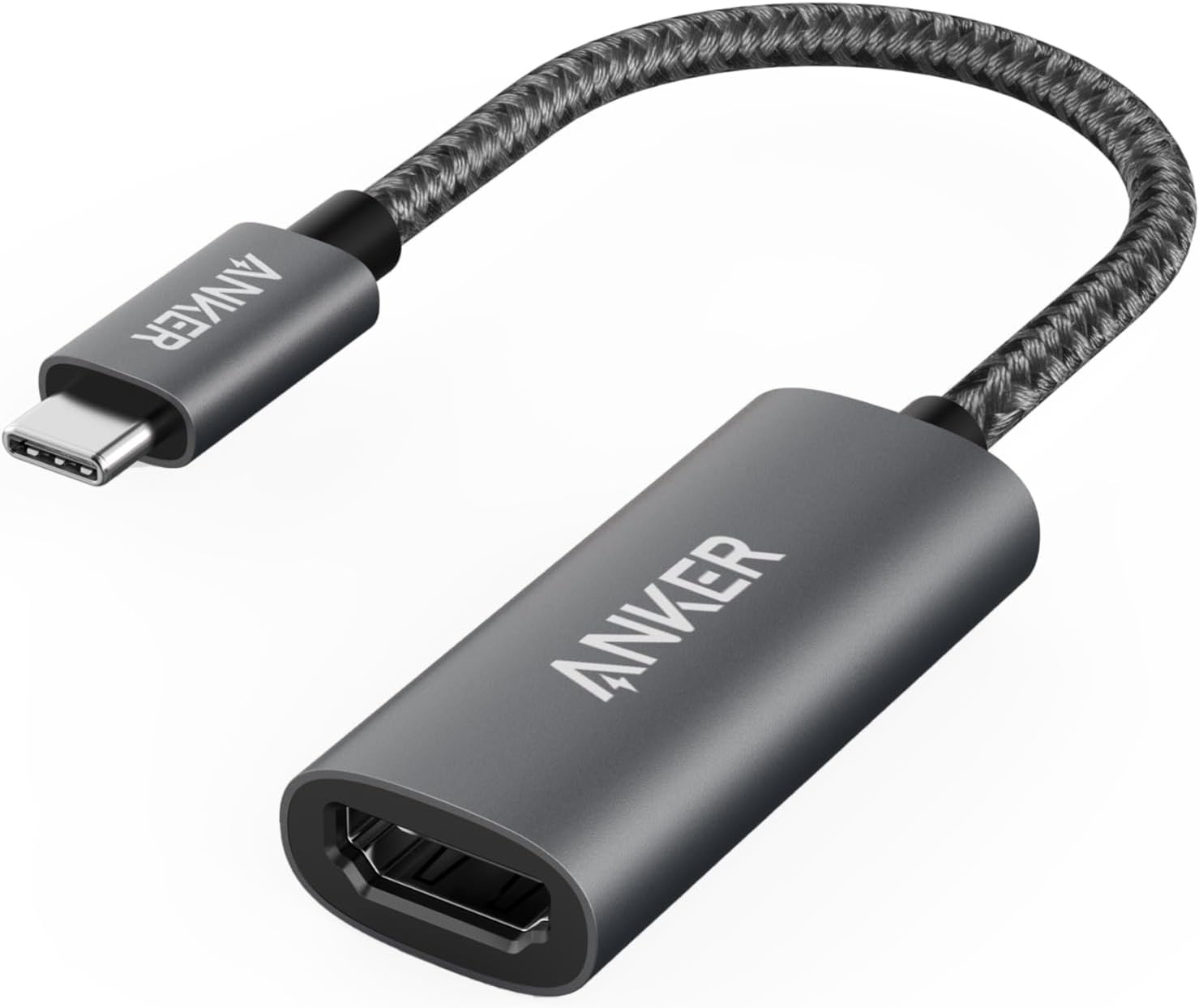 Anker USB C to HDMI Adapter (4K@60Hz), 310 USB-C Adapter (4K HDMI), for MacBook