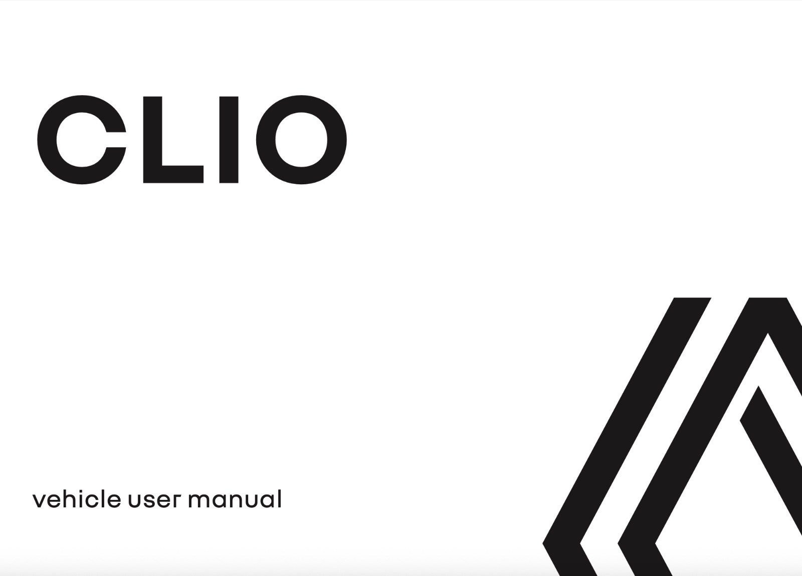 2023 RENAULT CLIO OWNERS MANUAL HANDBOOK NEW PRINT 406 PAGES + SERVICE BOOKLET
