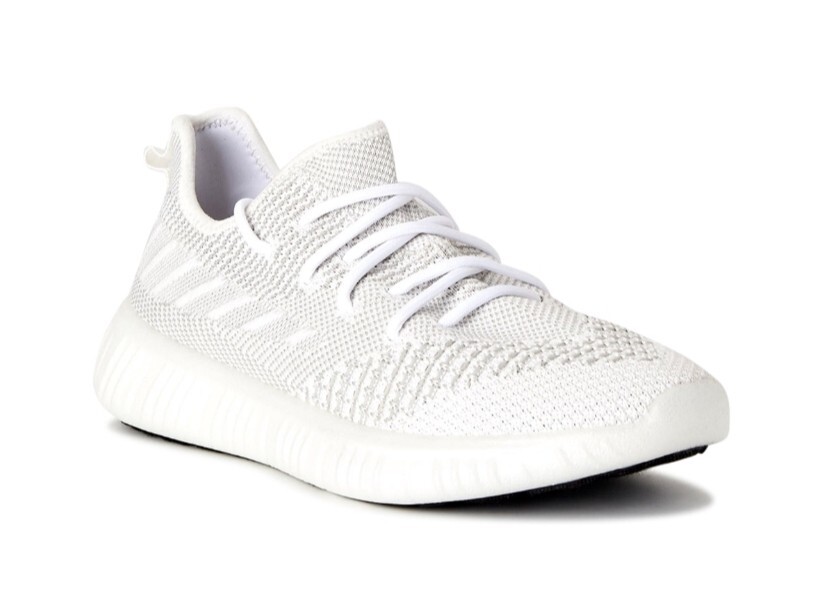 Avia Women's White Knit WIDE WIDTH Lightweight Athletic Sneakers Shoes: 6-12