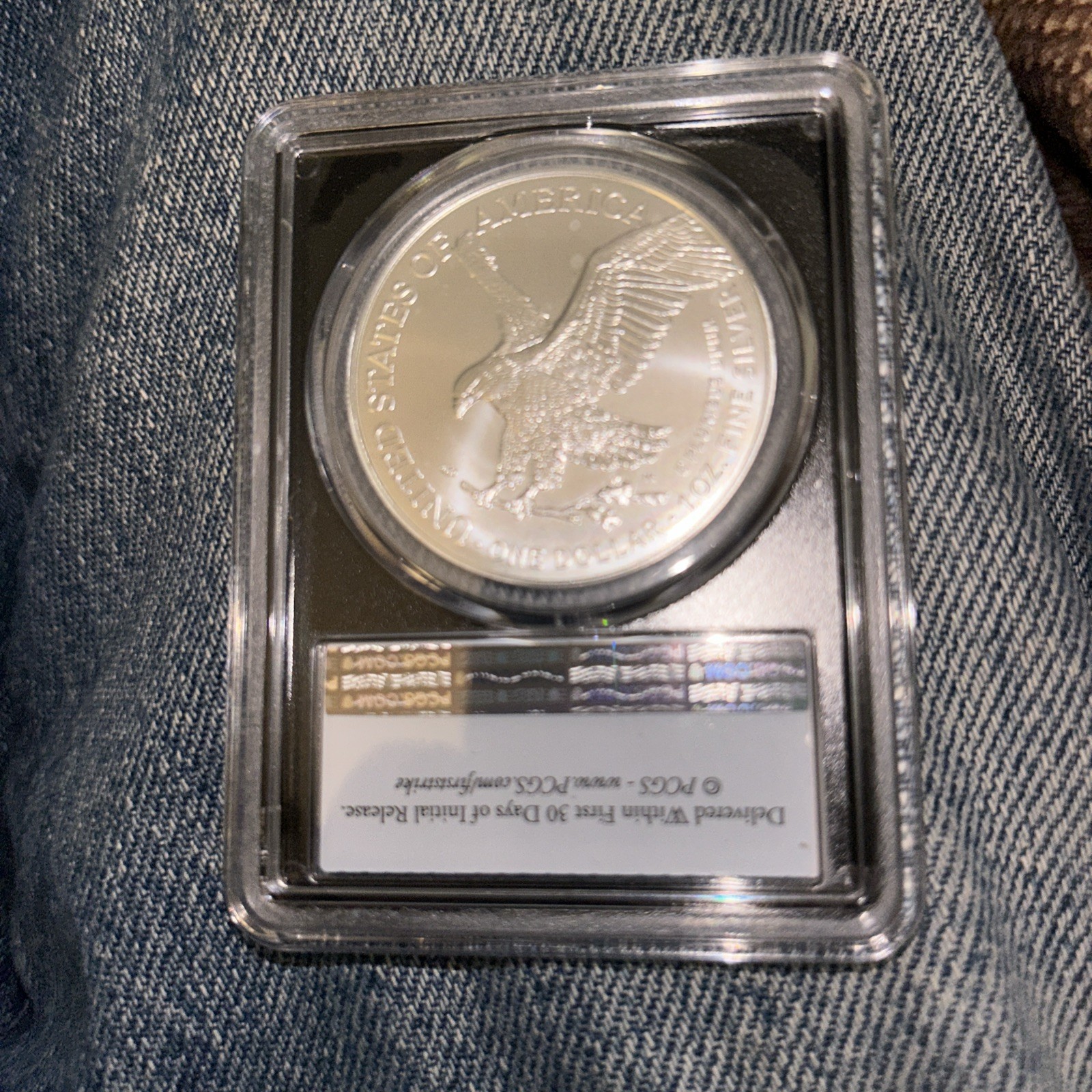 2026 $1 American Silver Eagle PCGS MS70 First Strike .999
