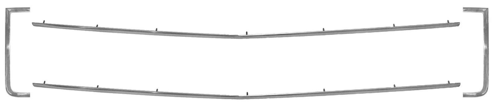 83-87 Chevy/GMC C10 Truck Grille Upper/Lower & Fender Trim Molding