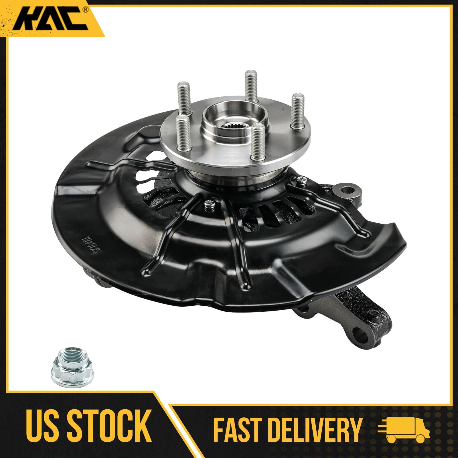 Front Left Steering Knuckle Wheel Hub Bearing For 2012-2014 Toyota Camry L4 2.5L