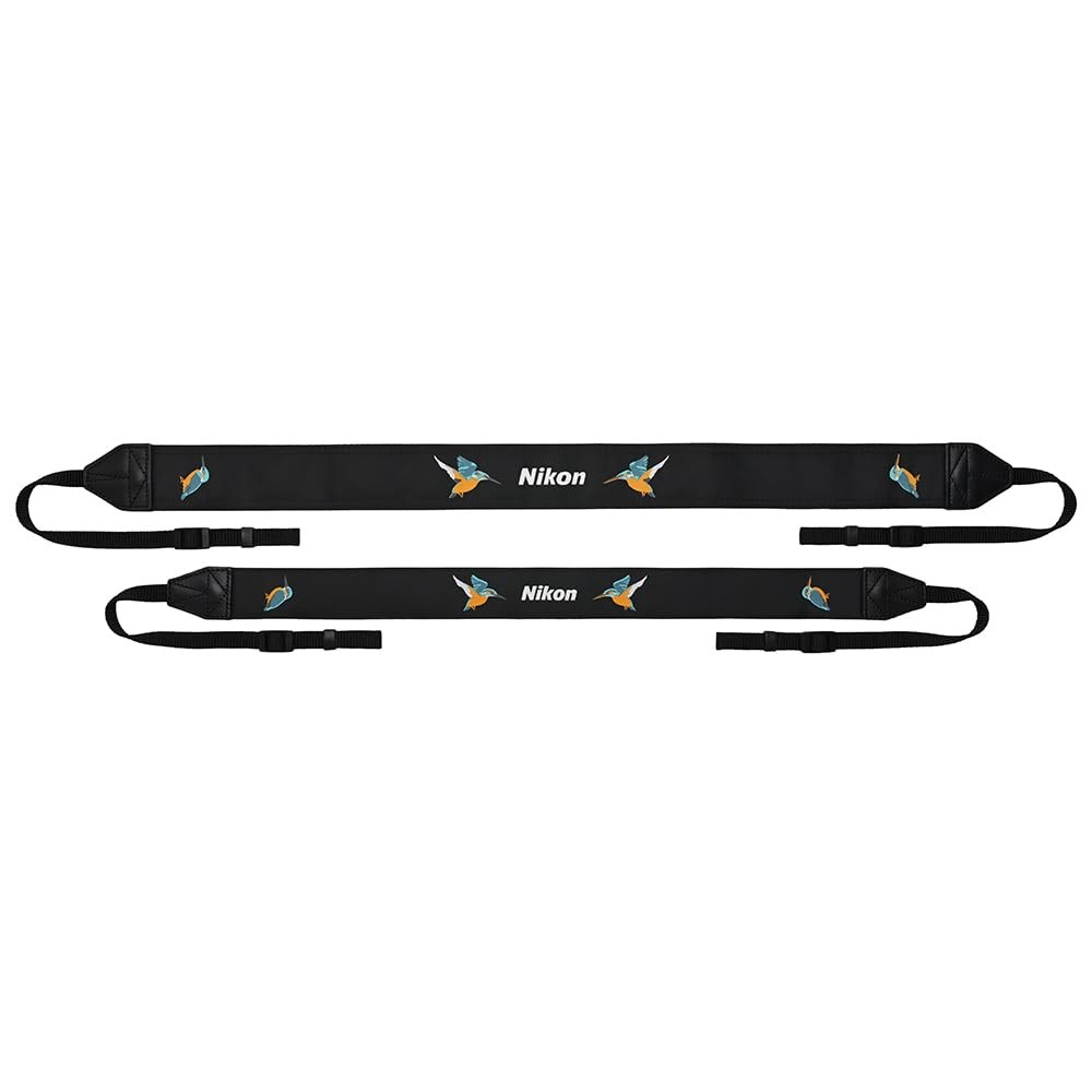 Kingfisher Bird Strap for Nikon Cameras, Black