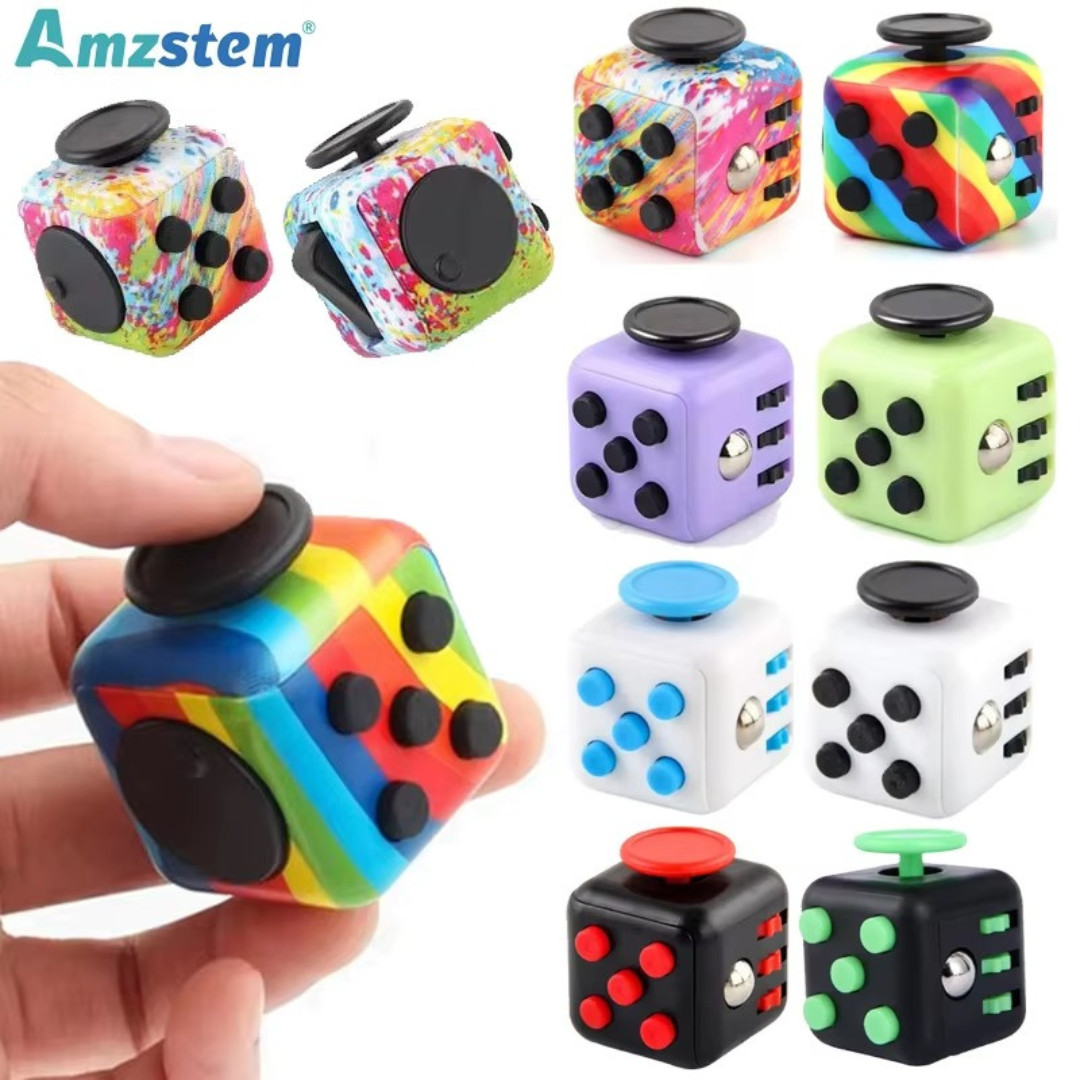 1pc Fidget Cube Hand Spinner Stress Relief Sensory  for Kids and Adults - NEW