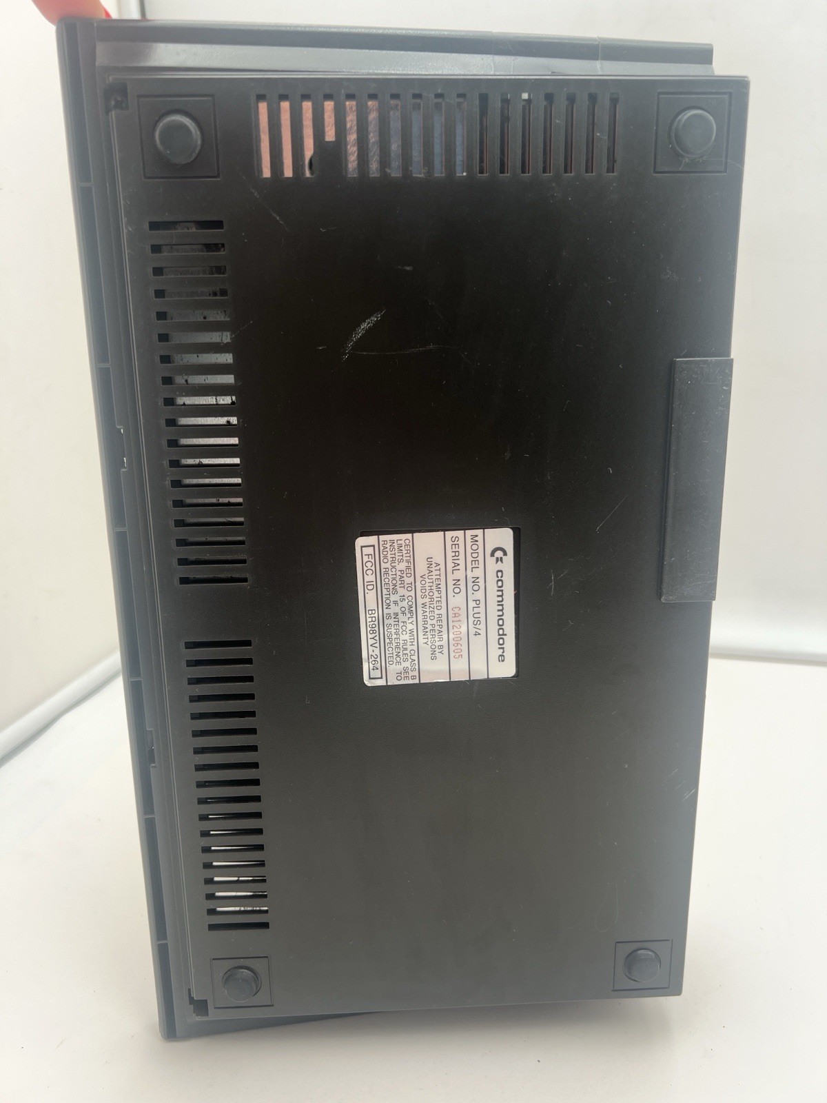 VTG Commodore Plus/4 Computer & Blue Chip Floppy Disk Drive Untested / No Cables