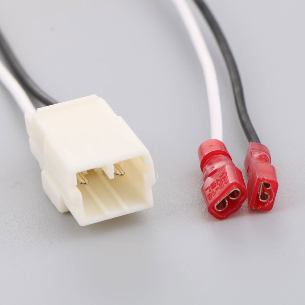 2Pcs Speaker Wire Harness Adaptor 72-6514 For Chrysler Dodge Ram Jeep Wrangler