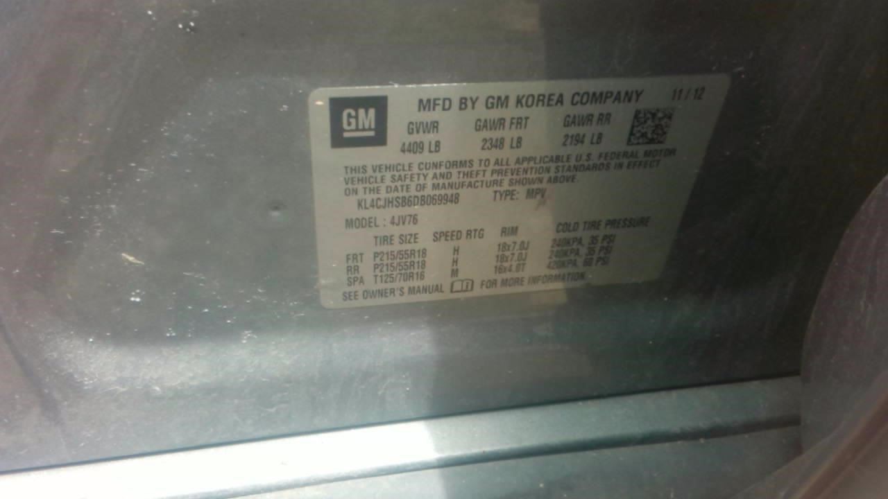 Chassis ECM Driver Park Assist Fits 13-16 ENCORE 1845565