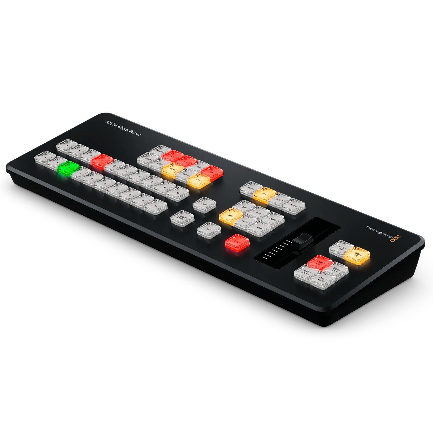 Blackmagic ATEM Micro Live Stream Switcher Panel Intuitive Layout PRO