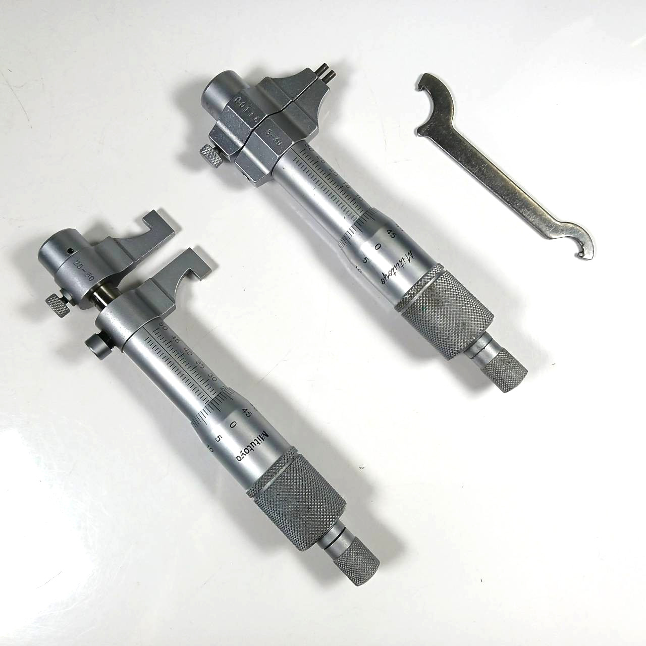 Mitutoyo Inside Micrometer IMP-30 5-30mm / IMP-50 25-50mm set of 2 Japan AJ2314T