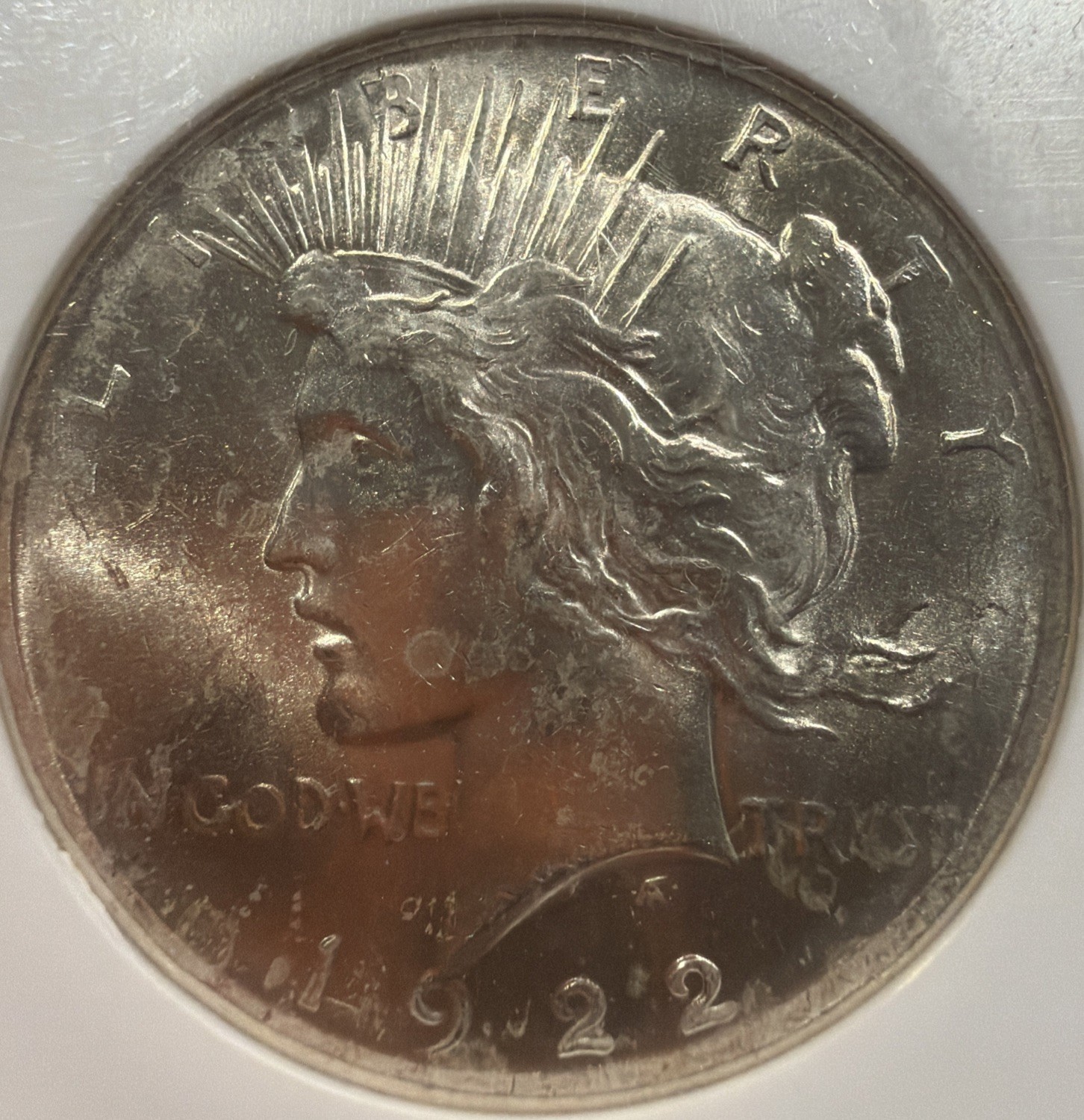 1922 PEACE DOLLAR NGC MS 63 SILVER 072316