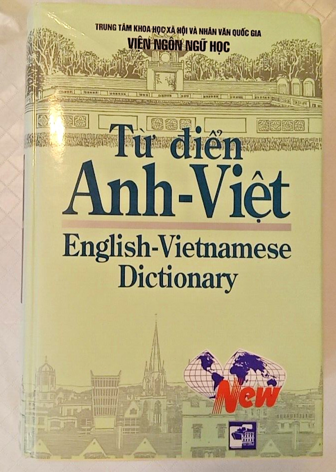 Tu Dien Viet Anh - Vietnamese English Dictionary Hardcover 2004- H25D