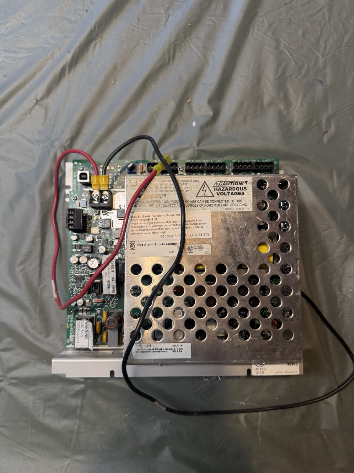 Notifier ACPS-610 Fire Alarm Addressable Charger Power Supply