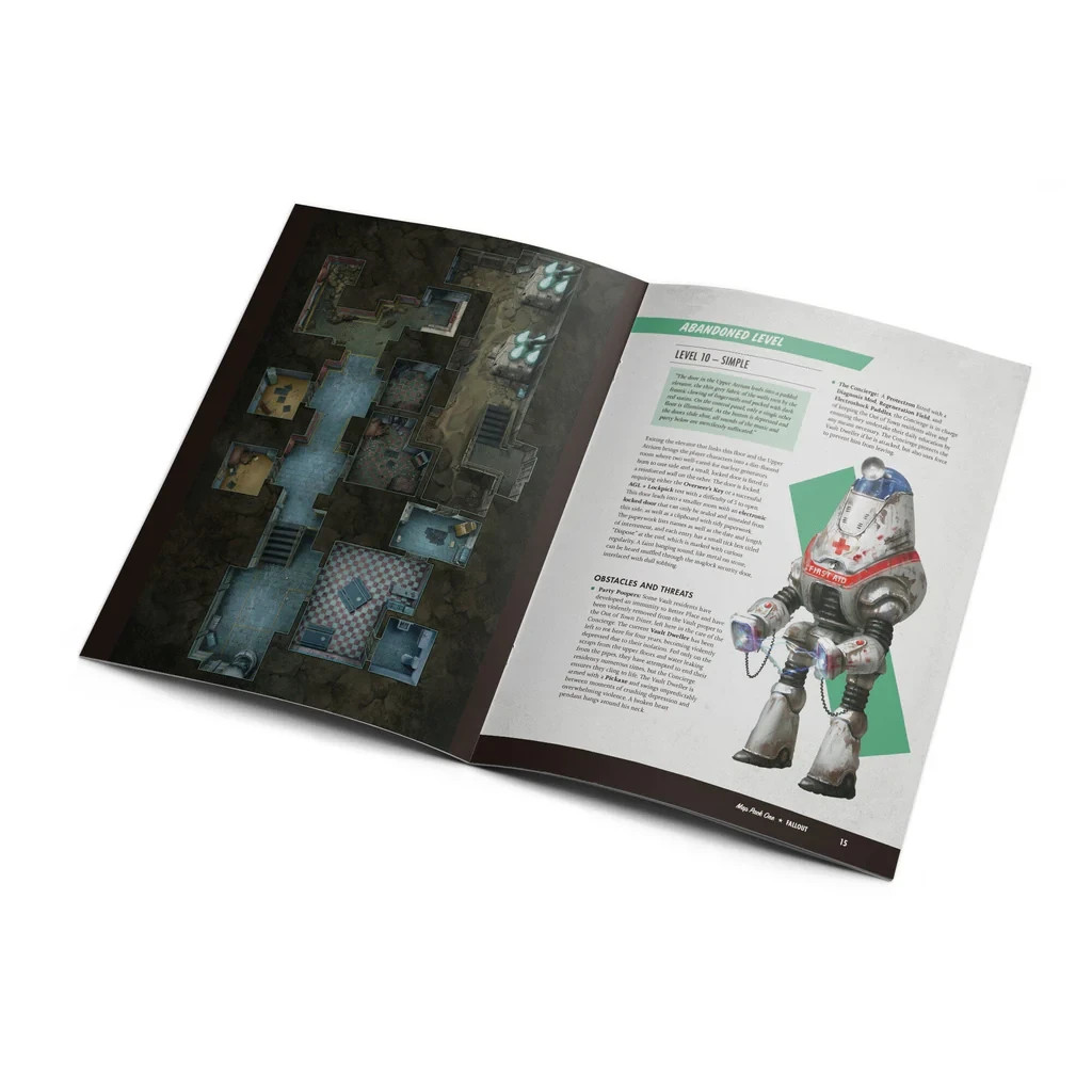Fallout: The Roleplaying Game - Map Pack 1: Vault ($62 MSRP)