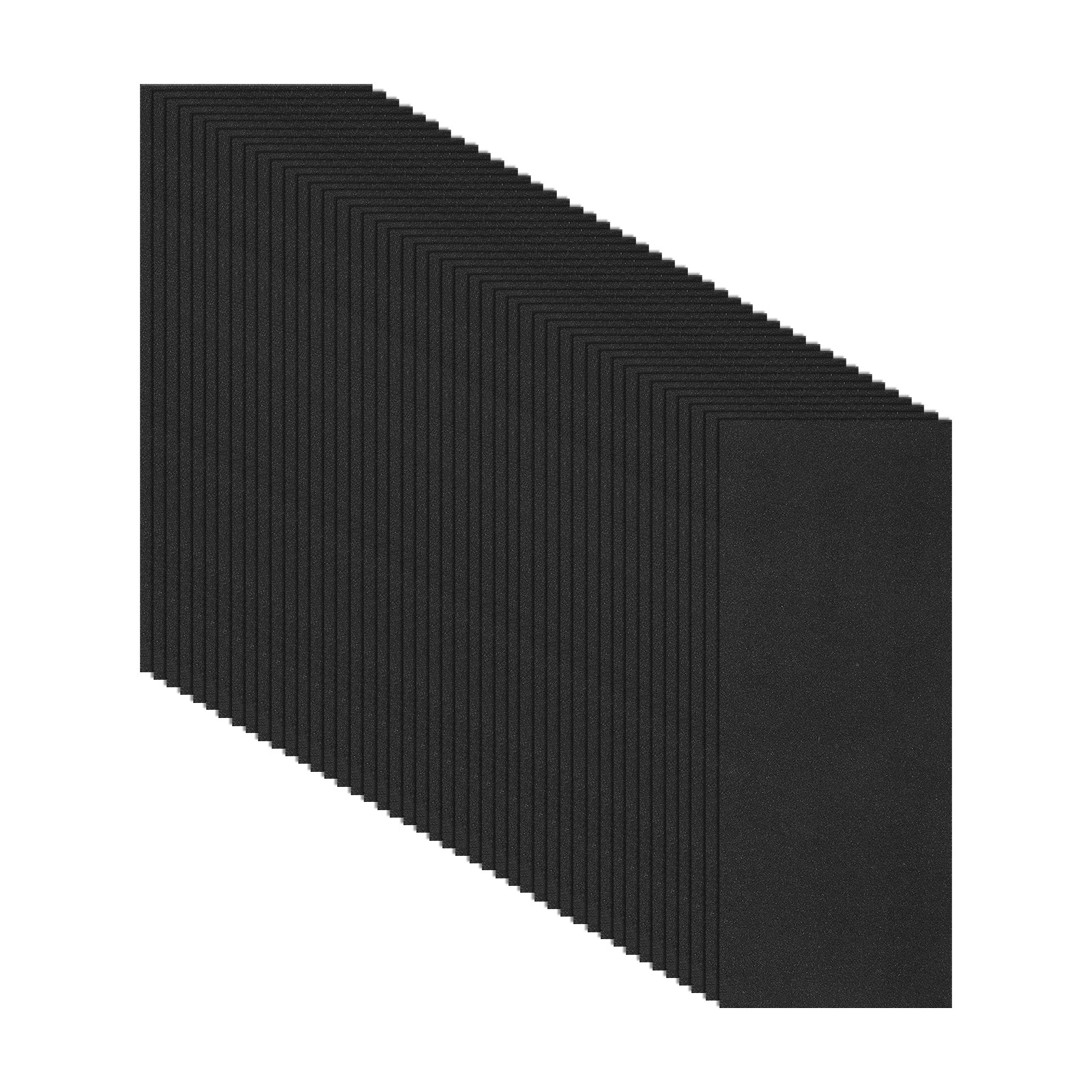 45 Pack 3.6" x 9" Sandpaper, 1500 Grit Sand Paper for Wood Furniture