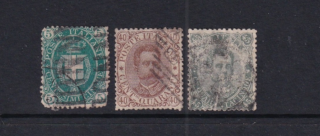 Italy Used Stamps Sc#52-54