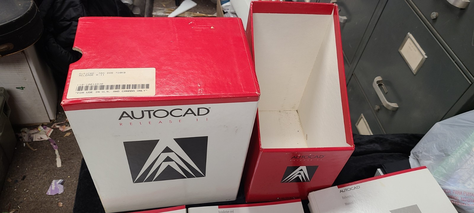 AUTOCAD Release 11 386 DOS Documentation Pack Manuals Paperwork No Disks