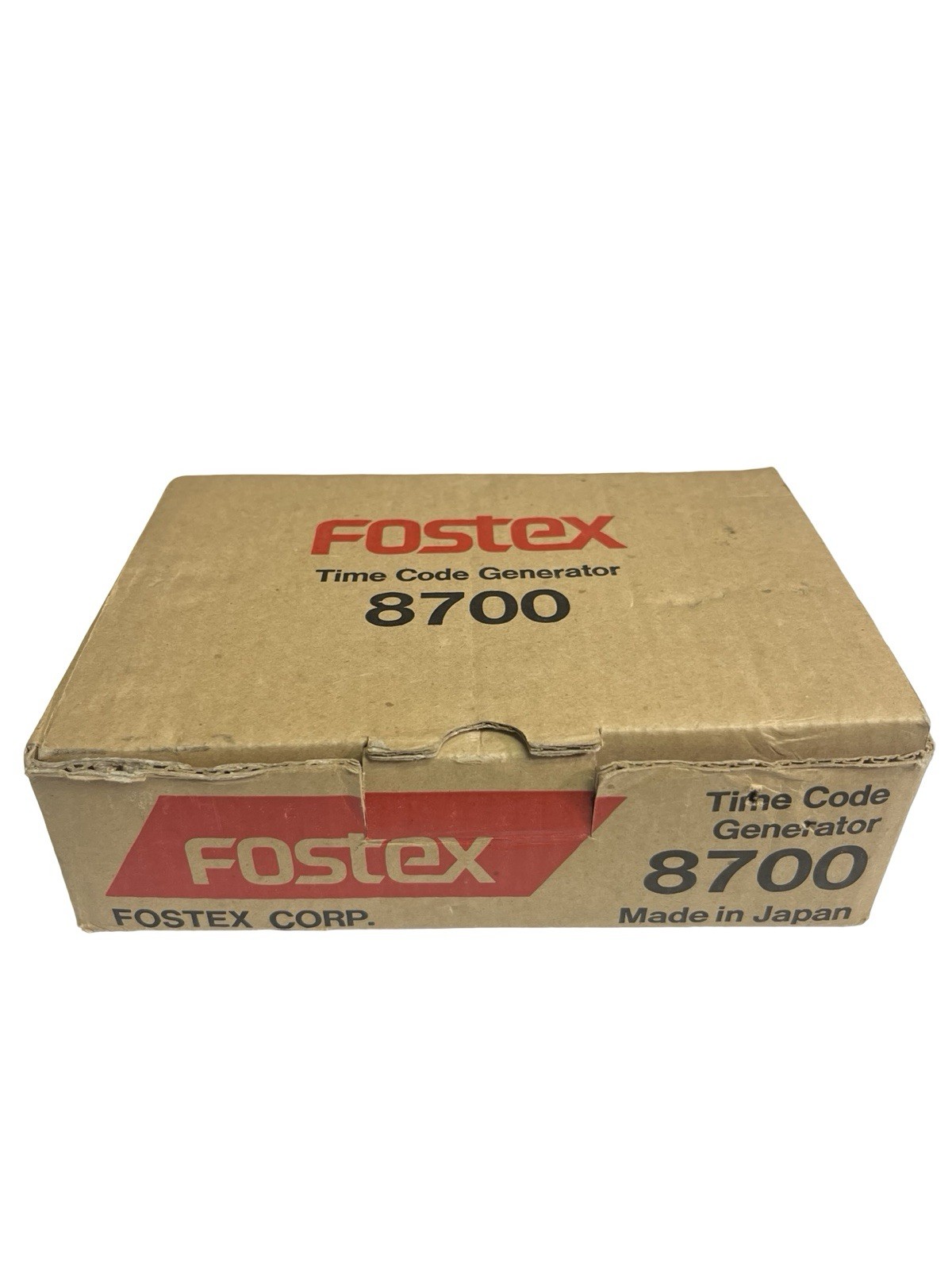 Vintage Fostex 8700 Time Code Generator With Original Box EUC Tested Working