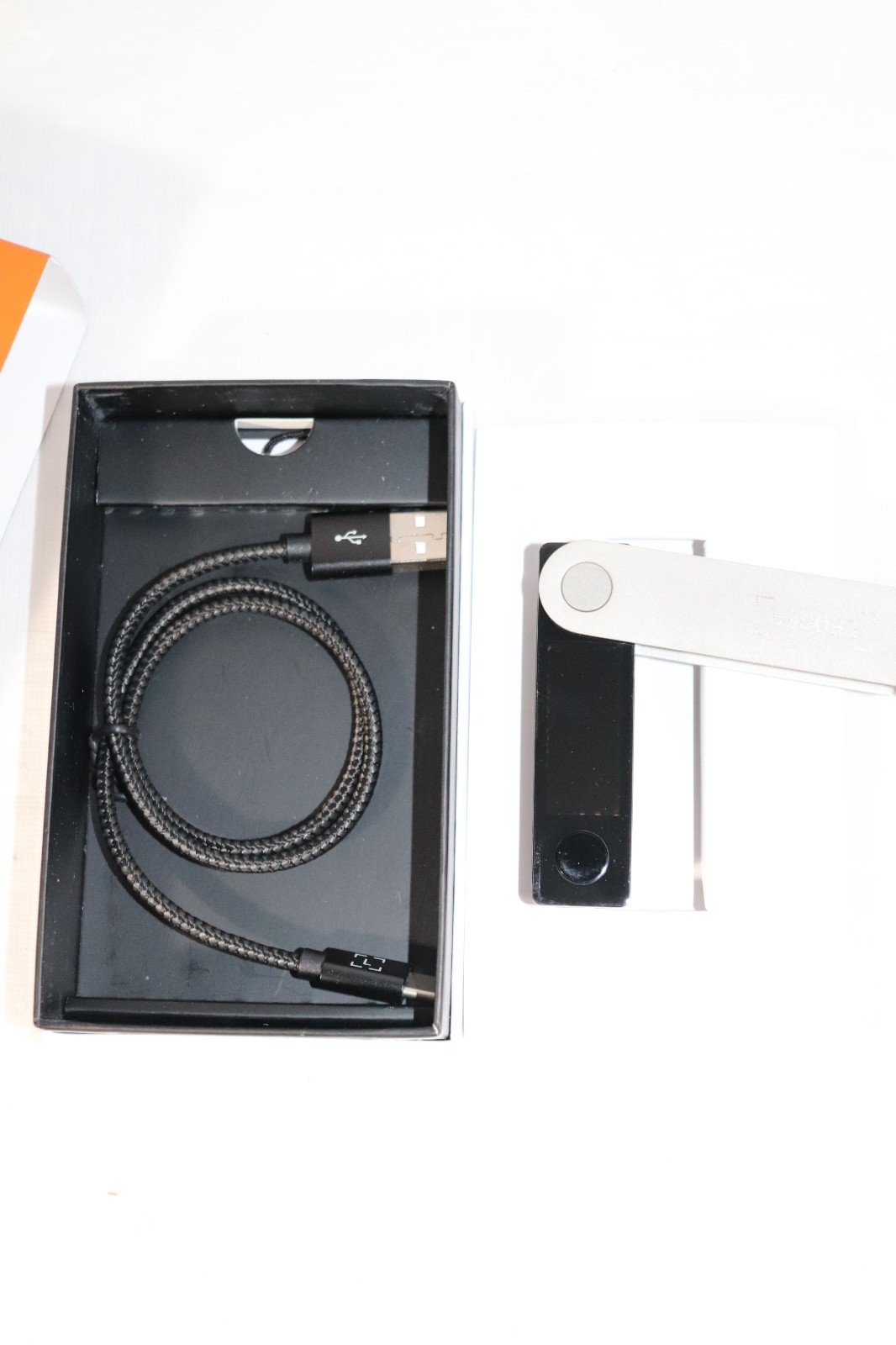Ledger Nano X Crypto Hardware Wallet Bluetooth USB Black Open Box