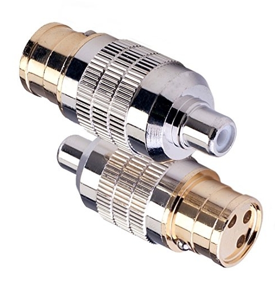 CARDAS AUDIO Clear CGA, Female XLR to Female RCA Adapter Plugs FXLR-FRCA (Pair)