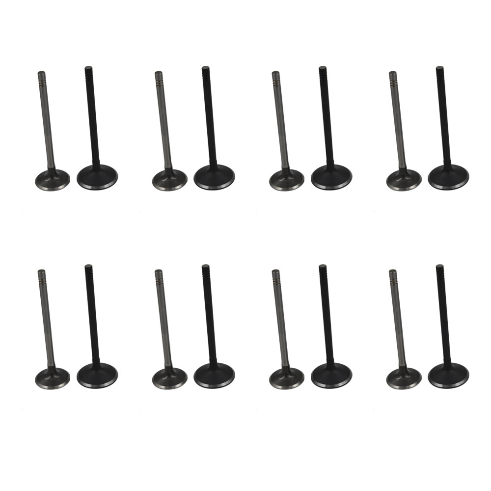 New 16x Exhaust & Intake Valves For GM 2.0L 2.2L 2.4L ECOTEC DOHC Chevy Pontiac