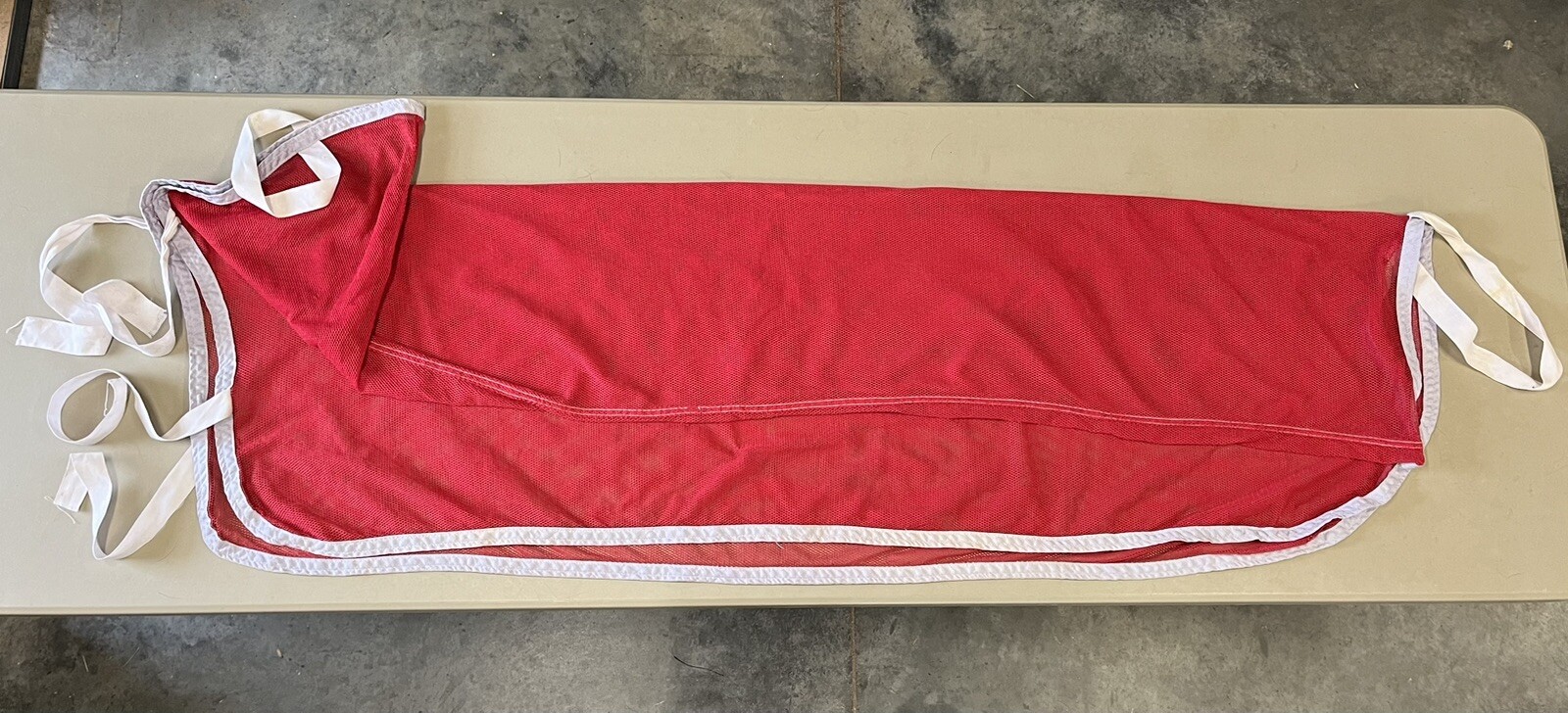 84” Mesh Cooler Red