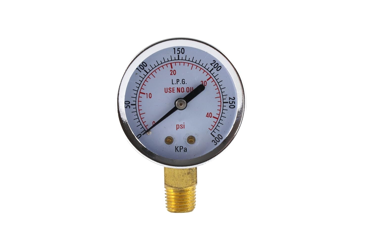 SÜA - Low Pressure Gauge for Propane Regulator 0-40 psi - 2 inches 2"-Low