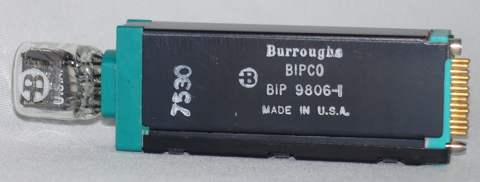 Vintage Burroughs BIPCO BIP 9806-1 Nixie Tube Decoder Driver Module USA