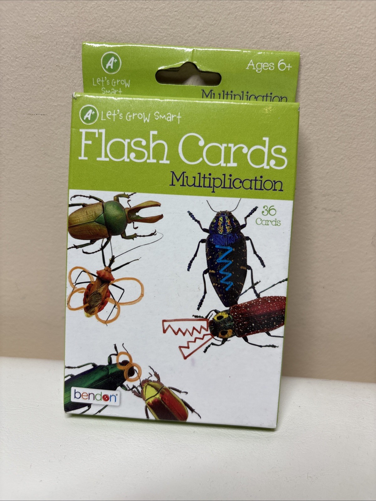 Let's Grow Smart Flash Cards - Multiplication 36 Cards Let’s Grow Smart
