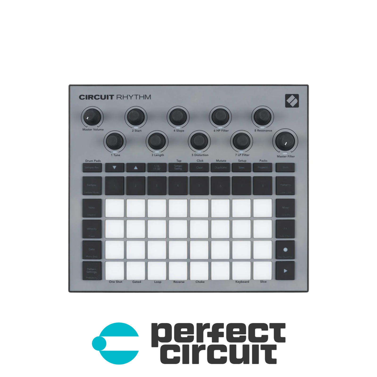 Novation Circuit Rhythm Sample-Based Drum Machine SAMPLER USED PERFECT CIRCUIT