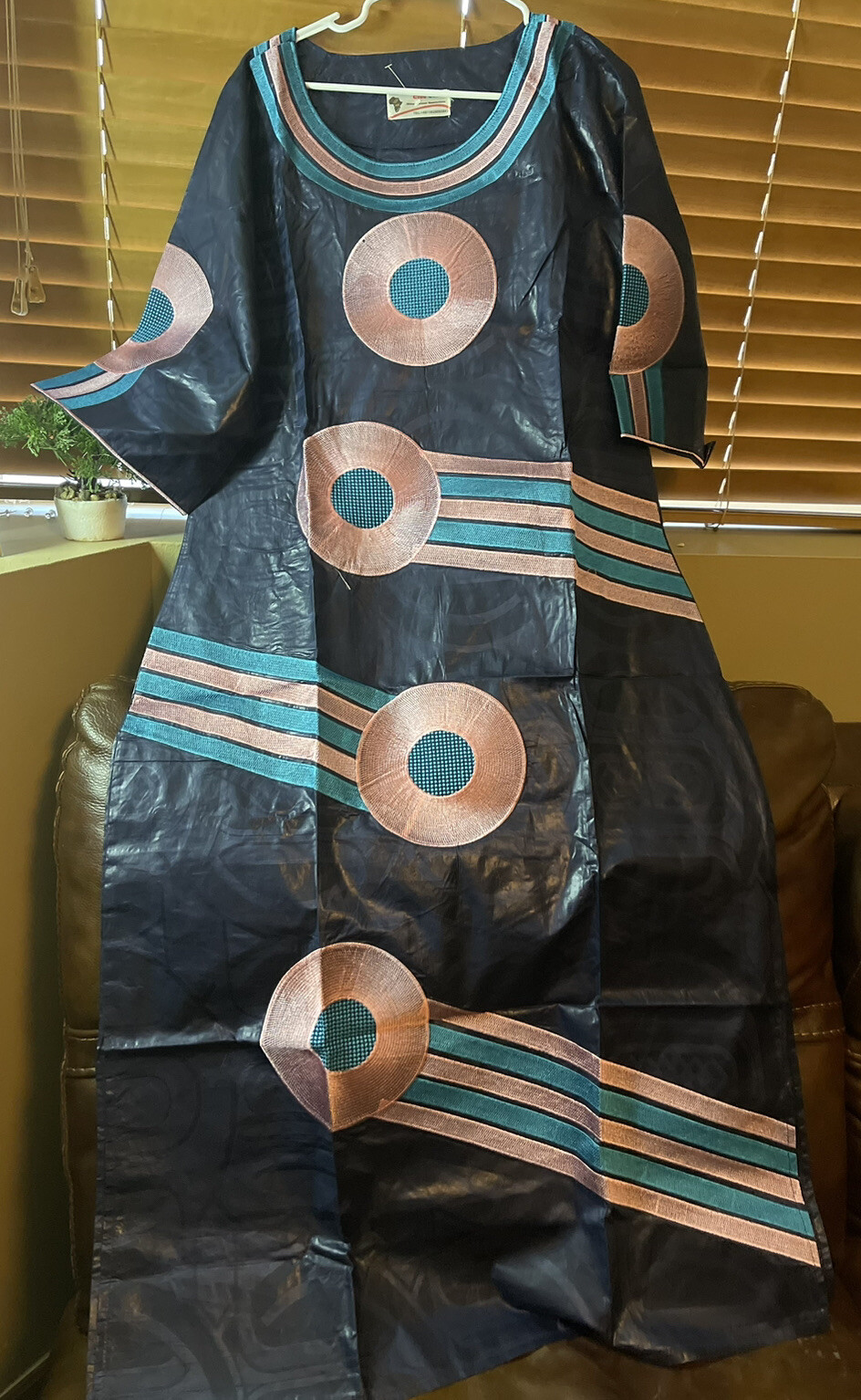 African Clothing For Women Embroidery Long Dress Bazin Riche Design with Scarf