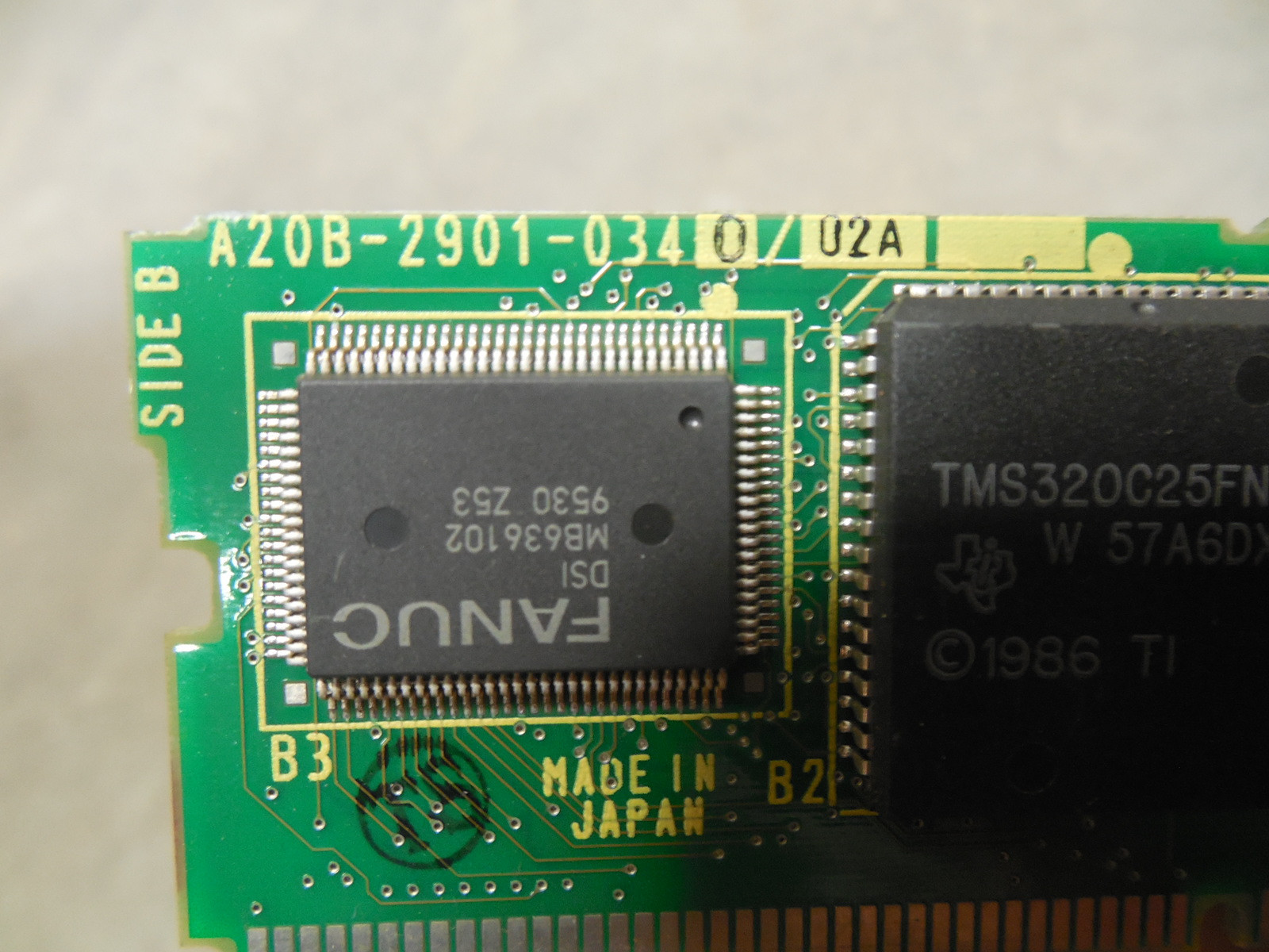 USED Fanuc A20B-2901-0340/02A Memory Module Daughter Board