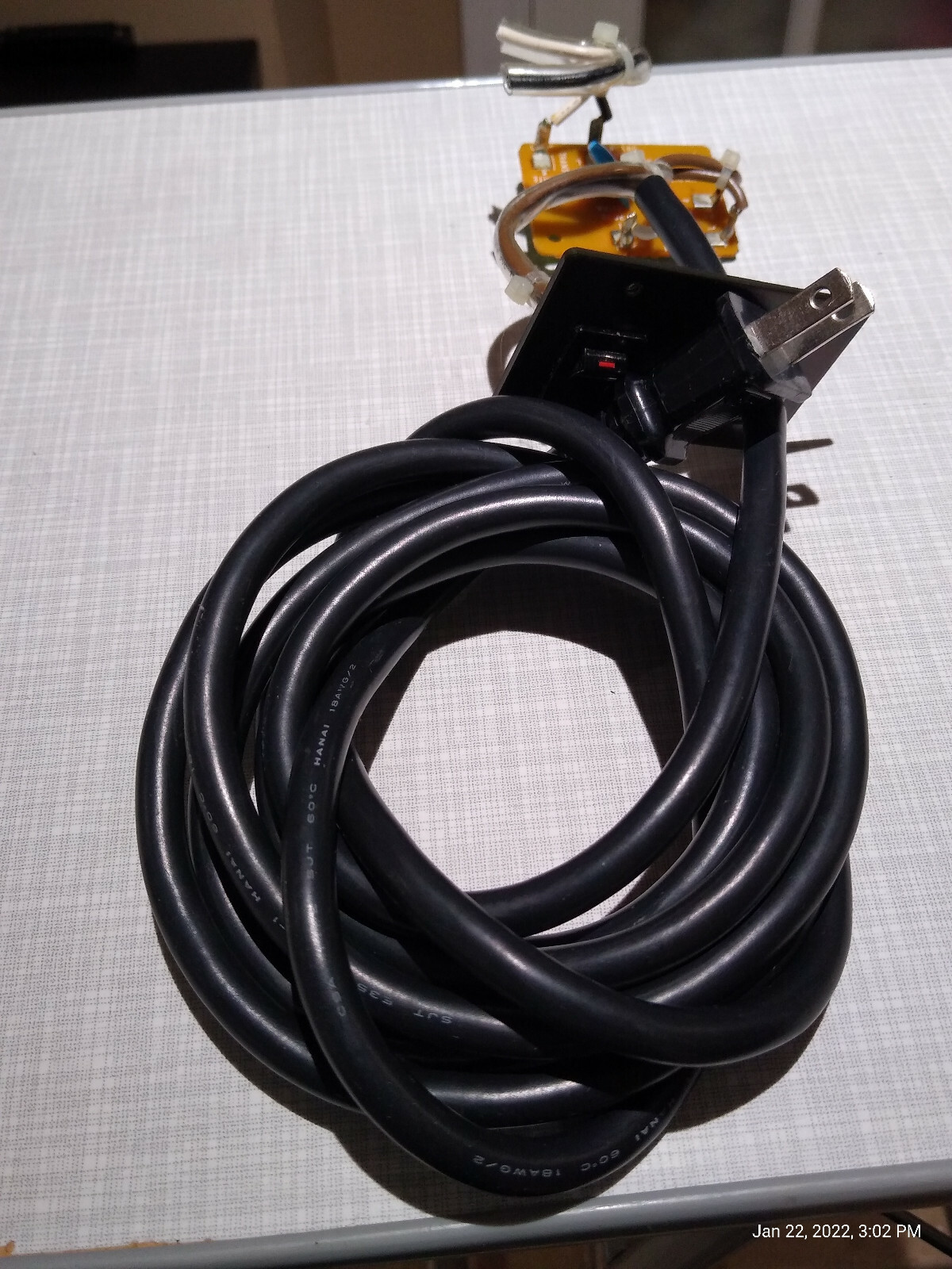 Roland U20 Power Cord and Switch Taken from Roland U20 Keyboard