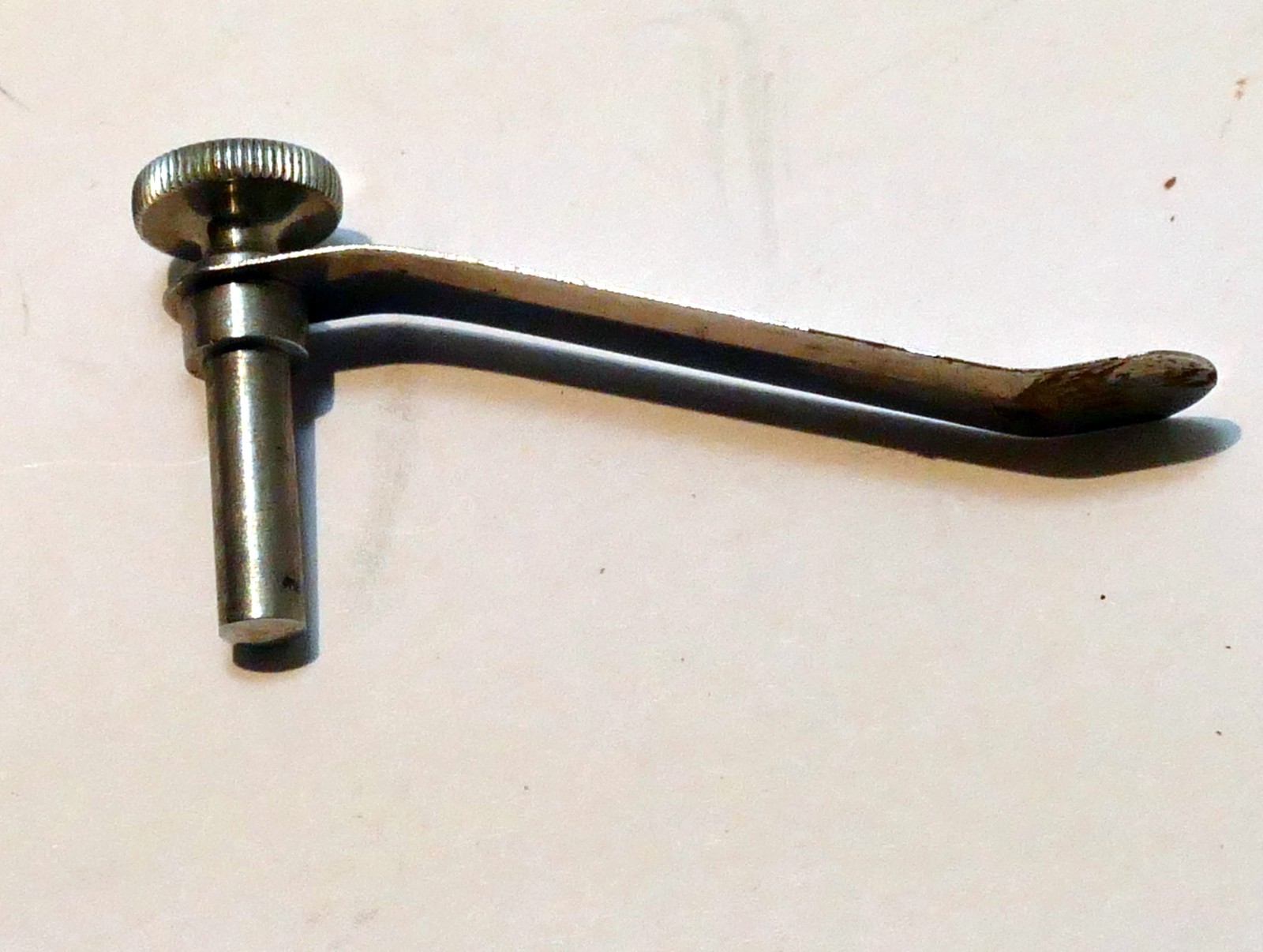 49mm long Metal CLIP clamp press for STAGE MICROSCOPE PART antique