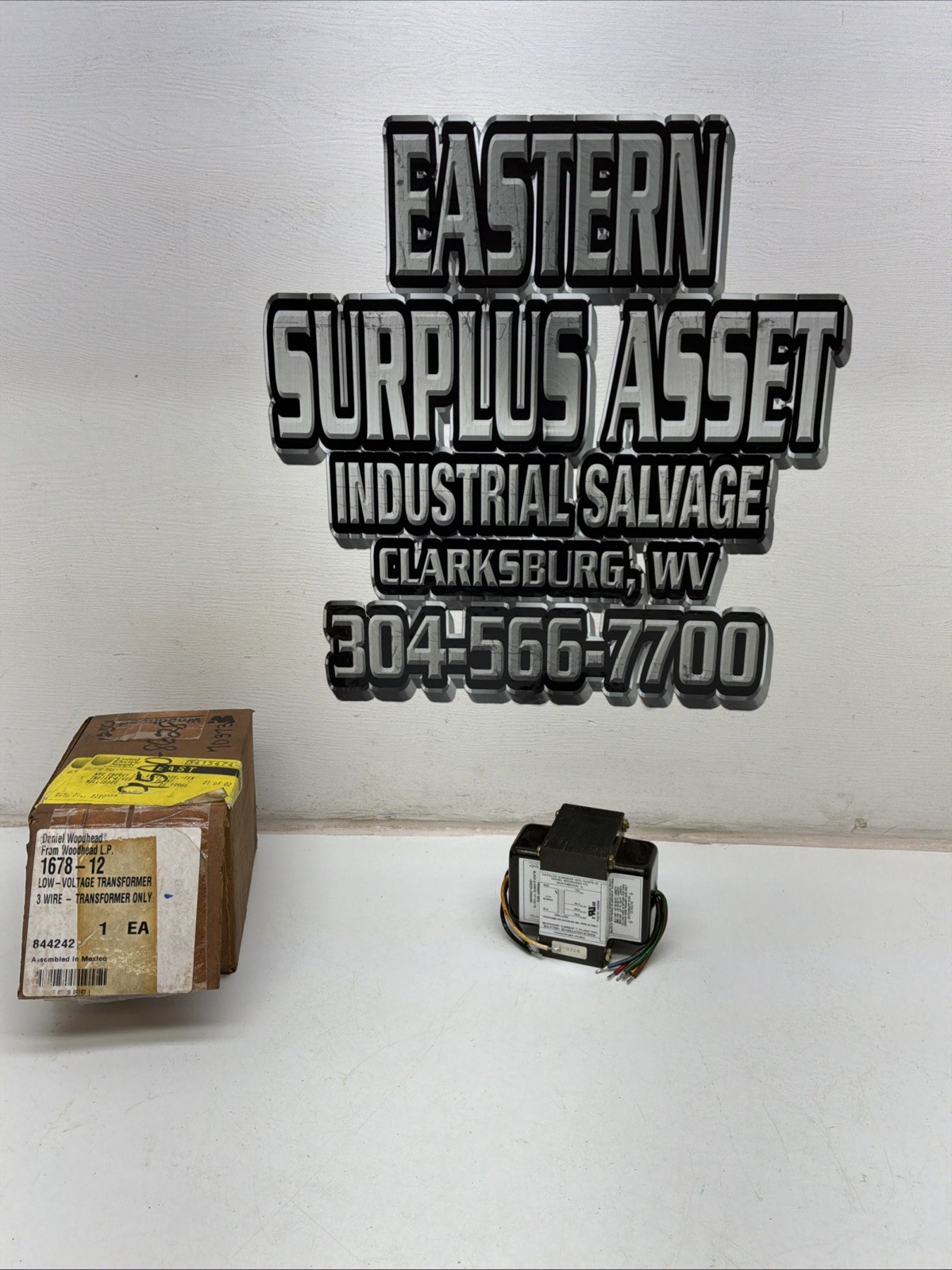 Daniel Woodhead Low-Voltage Transformer 117/12V 1678-12 NIB