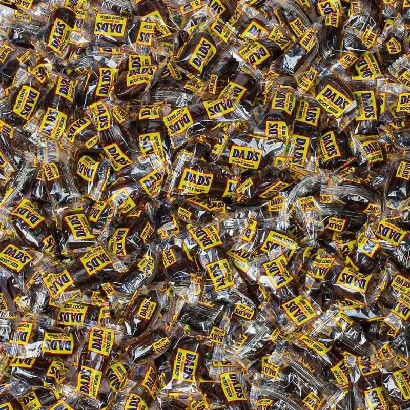 Dad’S Root Beer Barrels Hard Candy, 2 LB Bulk Bag (Approx. 100 Pieces) – Old Fas