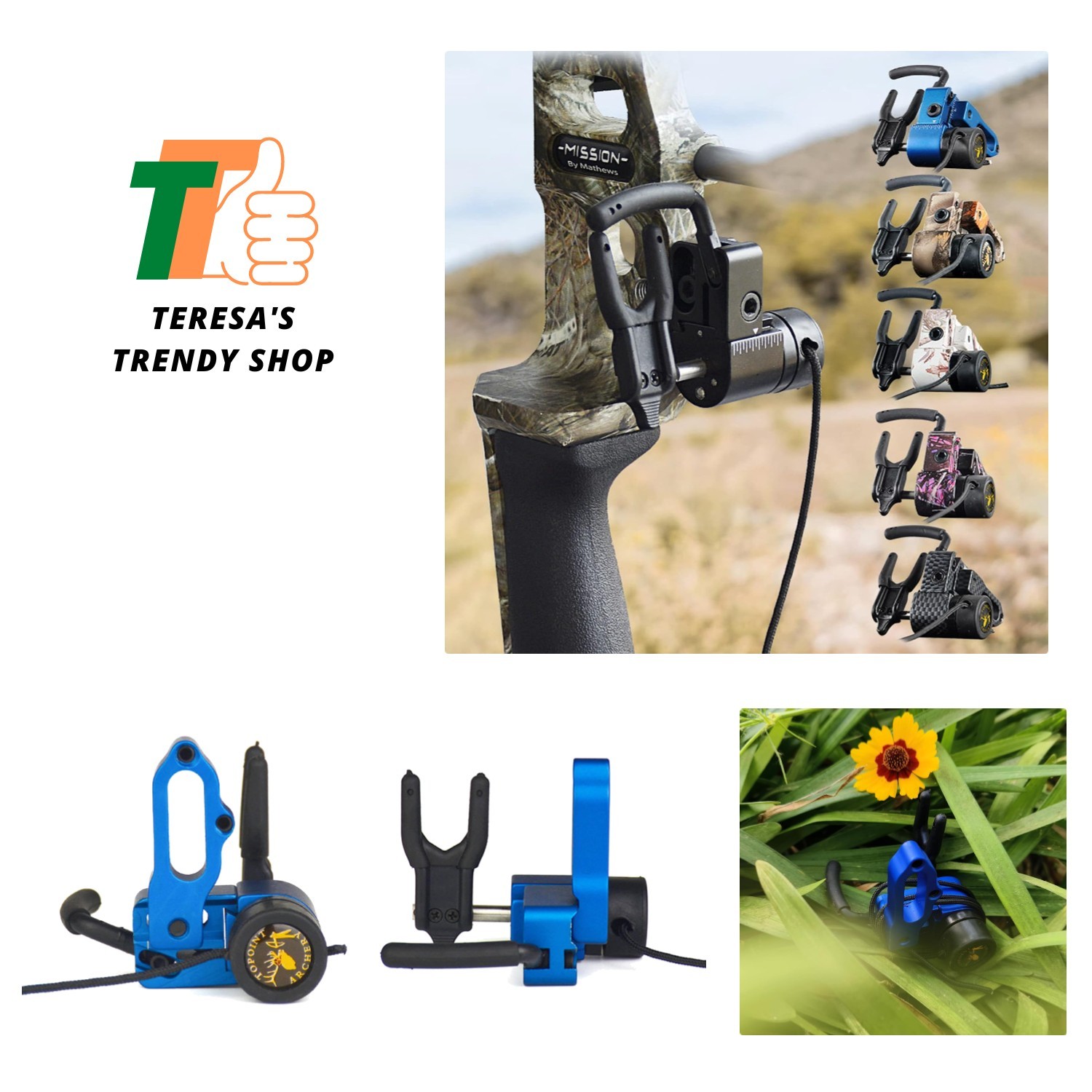 Right-Handed Drop Away Arrow Rest - Durable Aluminum with Soft Rubber Protection