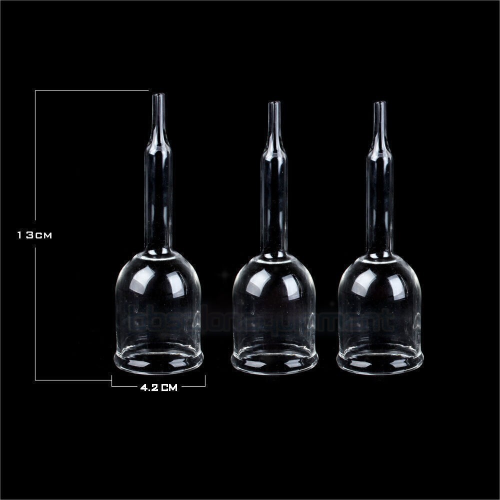 Vaccum Cupping Glass Cup Replacement Attachment For Vacuum Breast Beauty Machine
