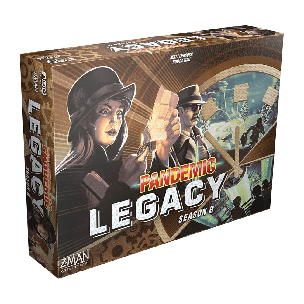 Z-Man Games Pandemic Legacy Season 0 Board Game for Kids & Adults, Ages 14 & Up
