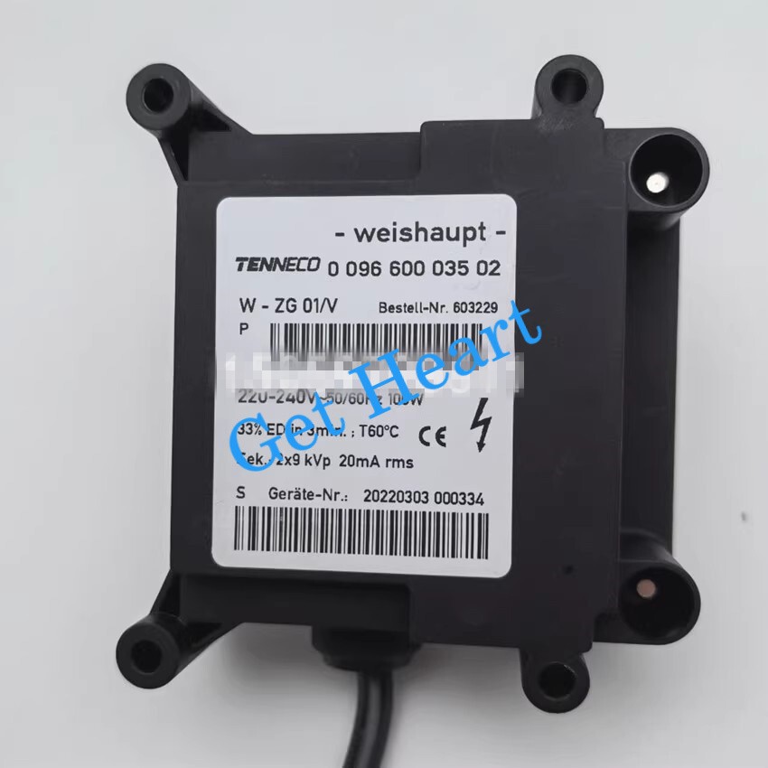 1pcs NEW Weishaupt ignition transformer W-ZG01/V DHL or fedex or UPS