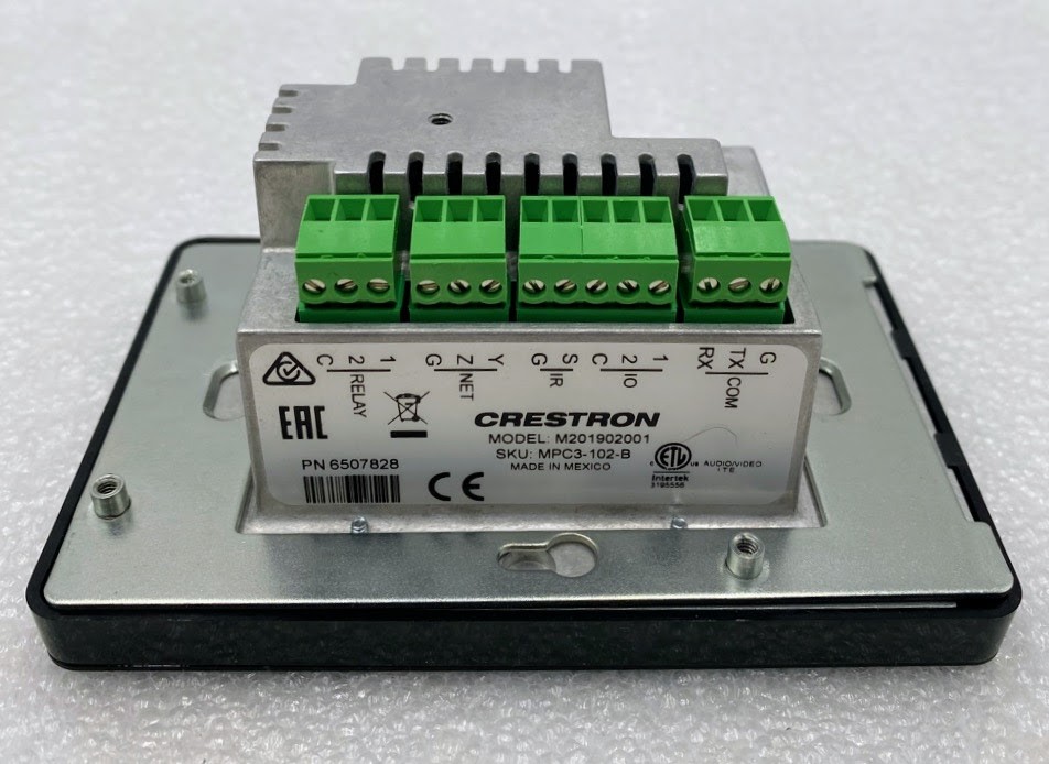 Crestron MPC3-102-B Media Presentation Controller, Black