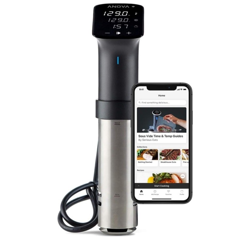 Anova Precision Cooker Pro 1200W WiFi Sous Vide Black Silver New Sealed